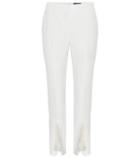 Stella Mccartney Mid-rise Straight Crêpe Pants