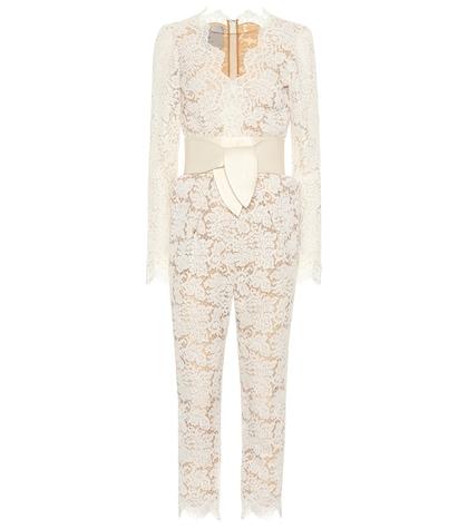 Stella Mccartney Pearl Lace Jumpsuit