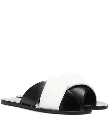 Rag & Bone Keaton Leather Slides