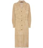 The Row Zoe Suede Coat