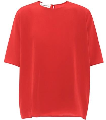 Mansur Gavriel Silk Top