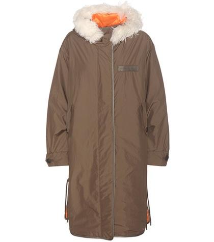 The Row Billow Shearling-trimmed Parka