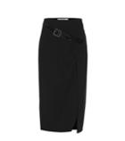 Givenchy Belted Wool Skirt