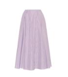 Rochas Striped Cotton Skirt