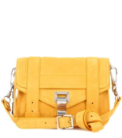 Beth Richards Ps1 Mini Crossbody Suede Shoulder Bag