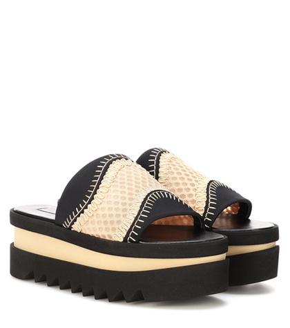 Stella Mccartney Platform Slip-on Sandals