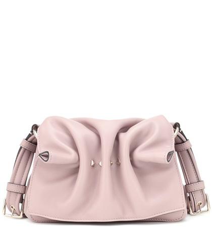 Live The Process Valentino Garavani Bloomy Leather Shoulder Bag