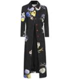 Acne Studios Floral-print Corduroy Coat