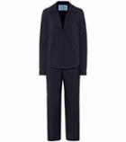 Prada Cotton-blend Shirt And Trouser Set