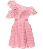 Repetto The Lace Frill Mini Dress