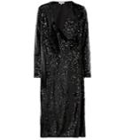 Ganni Sequined Midi Dress