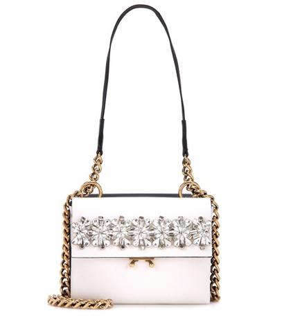 Marni Bandoleer Leather Shoulder Bag