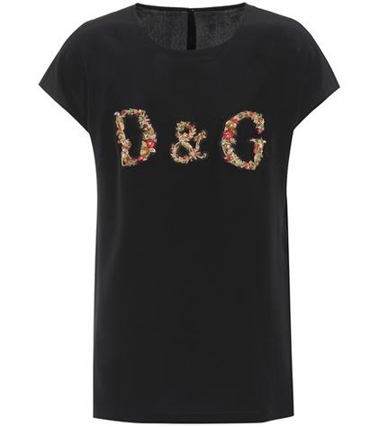 Dorothee Schumacher Beaded Silk Top