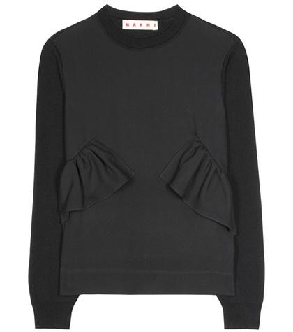 Marni Wool And Cotton-blend Sweater