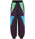 Gucci Sequined Wool Track Pants