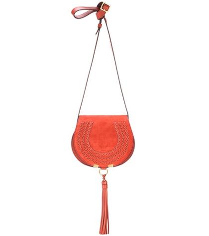 Givenchy Mini Marcie Suede Shoulder Bag