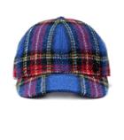 Maison Michel Tiger Tartan Wool Cap