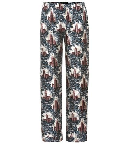 Burberry Cropped Pyjama Trousers