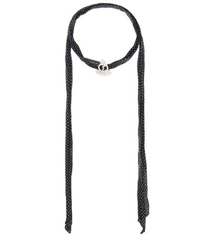 Rag & Bone Crystal-embellished Fabric Choker