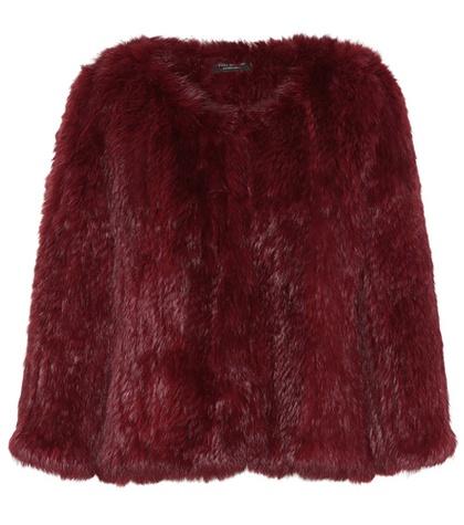 Yves Salomon - Meteo Cropped Fur Jacket