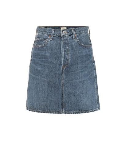 Citizens Of Humanity Lorelle High-rise Denim Miniskirt