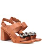 Tory Burch Delaney Leather Sandals