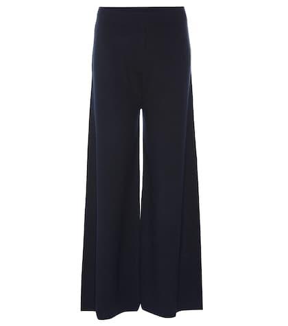 Jardin Des Orangers Wool Wide-leg Pants