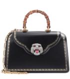 Gucci Frame Embellished Leather Tote