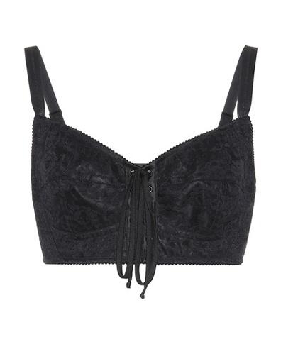 Dolce & Gabbana Lace Crop Top