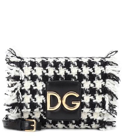 Dolce & Gabbana Tweed Shoulder Bag