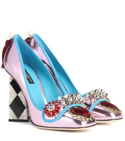 Dolce & Gabbana Jackie Patent Leather Pumps