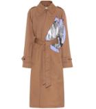 Gianvito Rossi Cotton-blend Trench Coat