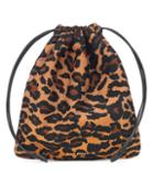 Jardin Des Orangers Leopard Drawstring Pouch