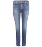 Kenzo Split Mid-rise Skinny Jeans