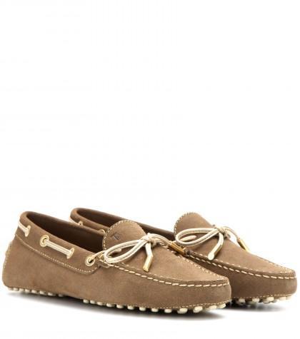 Tod's Heaven New Laccetto Suede Loafers