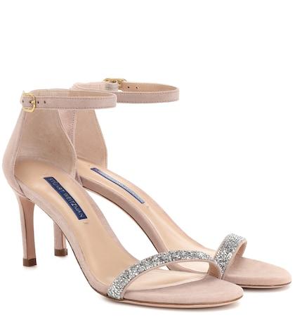 Marco De Vincenzo Nunakedstraight Suede Sandals
