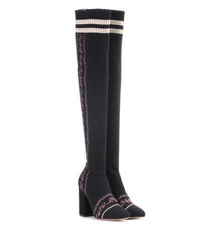 Tabitha Simmons Irina Knit Over-the-knee Boots
