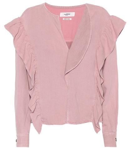 Isabel Marant, Toile Wally Linen-blend Top