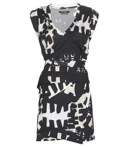 Isabel Marant Feriel Printed Cotton Mini Dress