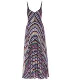 Missoni Silk-blend Striped Knit Dress