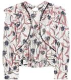 Isabel Marant Uster Printed Cotton Blouse