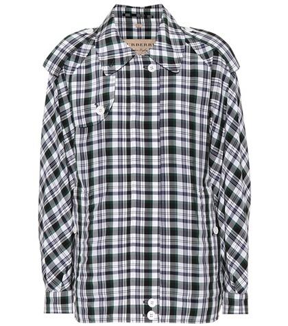 Burberry Checked Harrington Jacket