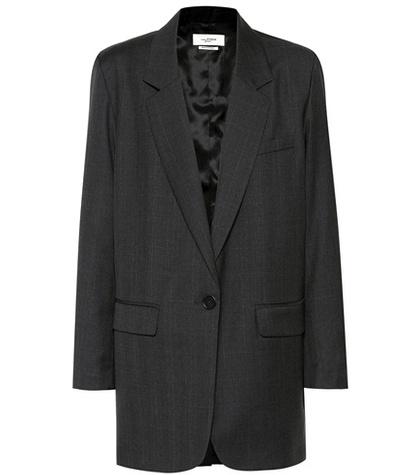 Isabel Marant, Toile Nerix Plaid Wool Blazer
