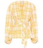 Burberry The Ties That Bind Us Plaid Top