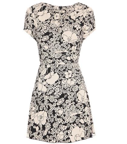 Saint Laurent Floral-printed Dress