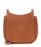 The Row Hunting 11 Suede Shoulder Bag