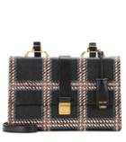 Miu Miu Printed Leather Shoulder Bag