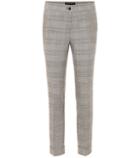 Etro Mid-rise Straight Wool-blend Pants