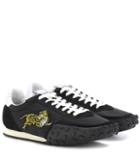 Rag & Bone Move Suede-trimmed Sneakers
