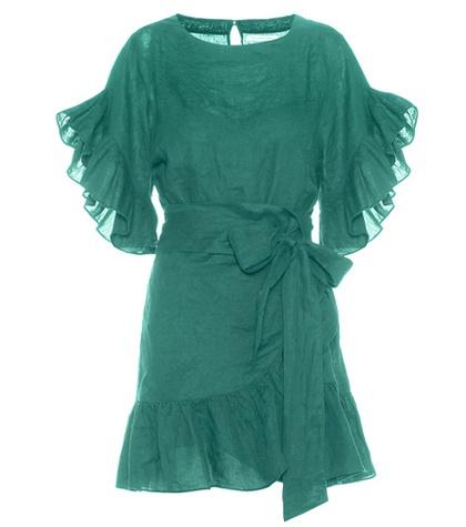 Isabel Marant, Toile Delicia Linen Wrap Dress